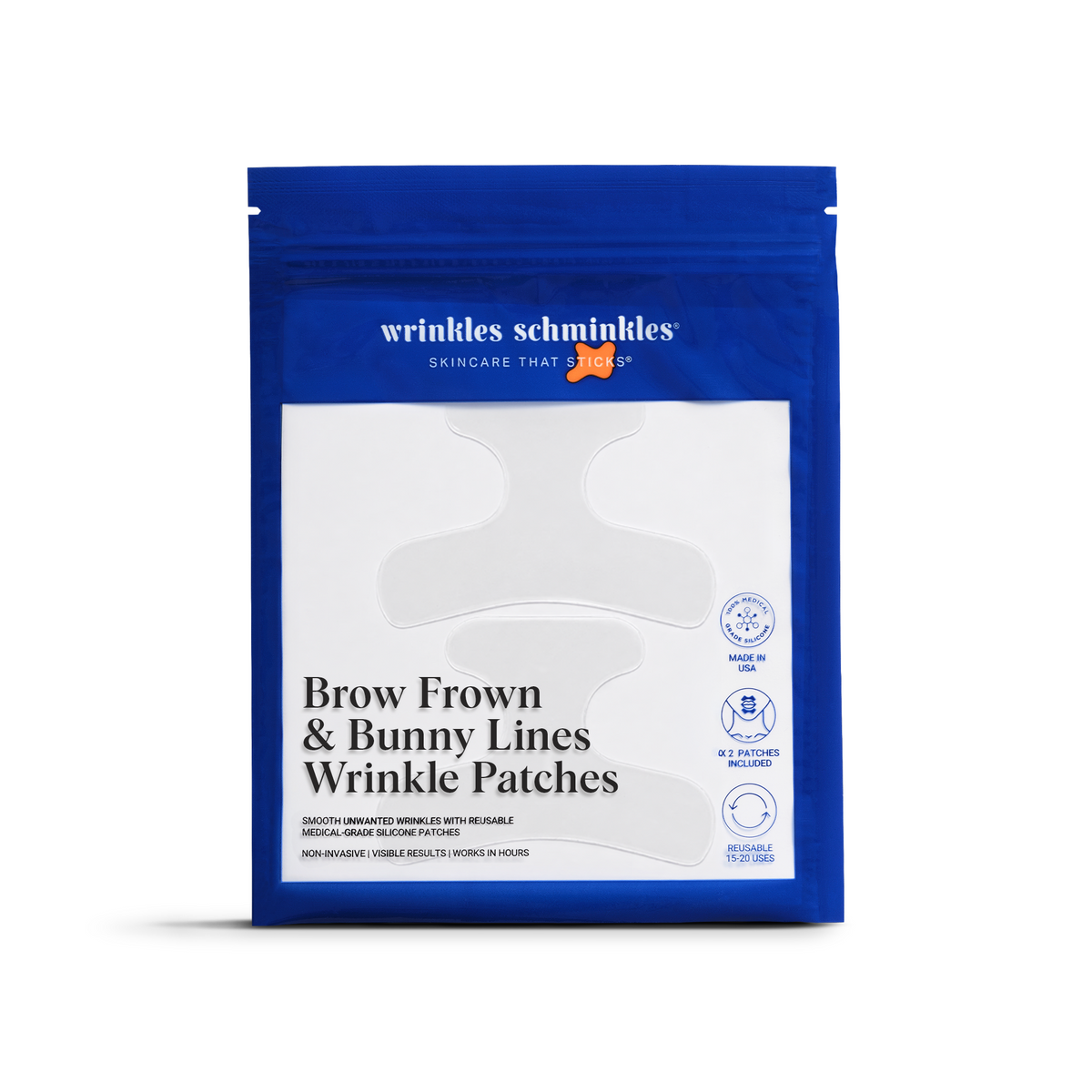 NEW - Brow Frown & Bunny Lines Wrinkle Patches