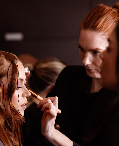 Wrinkles Schminkles blog banner on preventing makeup creasing with smoother skin