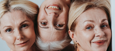 Wrinkles Schminkles blog banner on signs perimenopause is affecting your skin