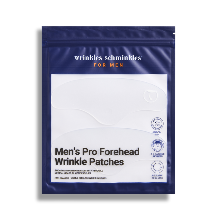 Wrinkles Schminkles Men's Pro Forehead Wrinkle Patches packaging