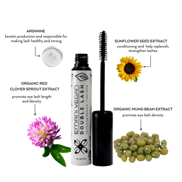 EMANI Double Lash Mascara + Lash Serum